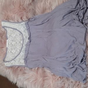 Just Ginger lilac tank size medium